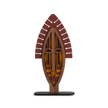 Figurine Africaine Moderne #40 + #41 + #42 (Set de 3) - Œuvre d'art originale de Tzachi Nevo