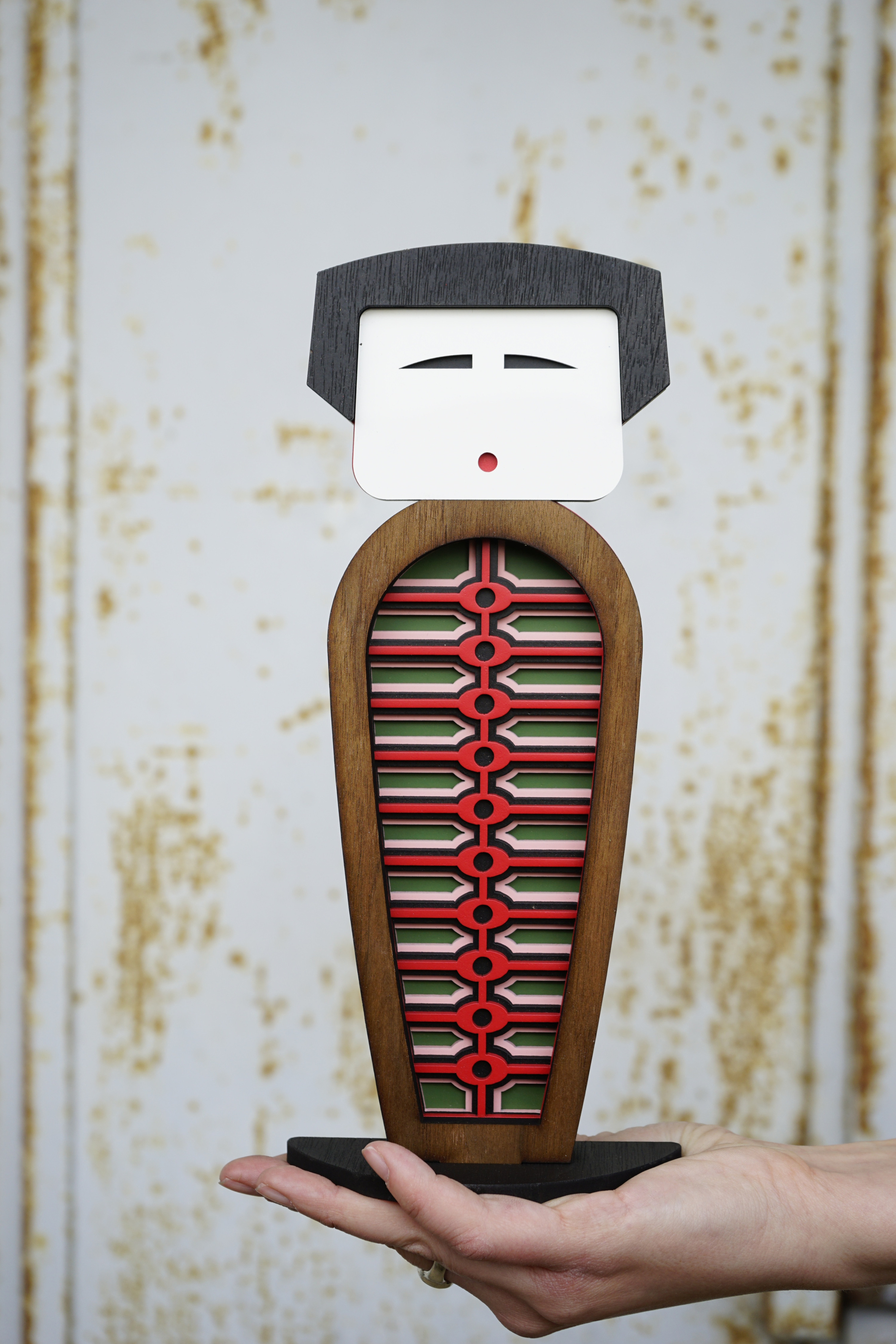 Kokeshi #1 - Figurine - Œuvre d'art originale de Tzachi Nevo
