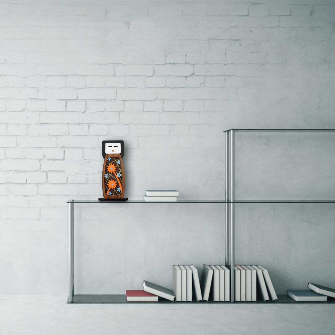 Kokeshi #5 - Figurine - Œuvre d'art originale de Tzachi Nevo