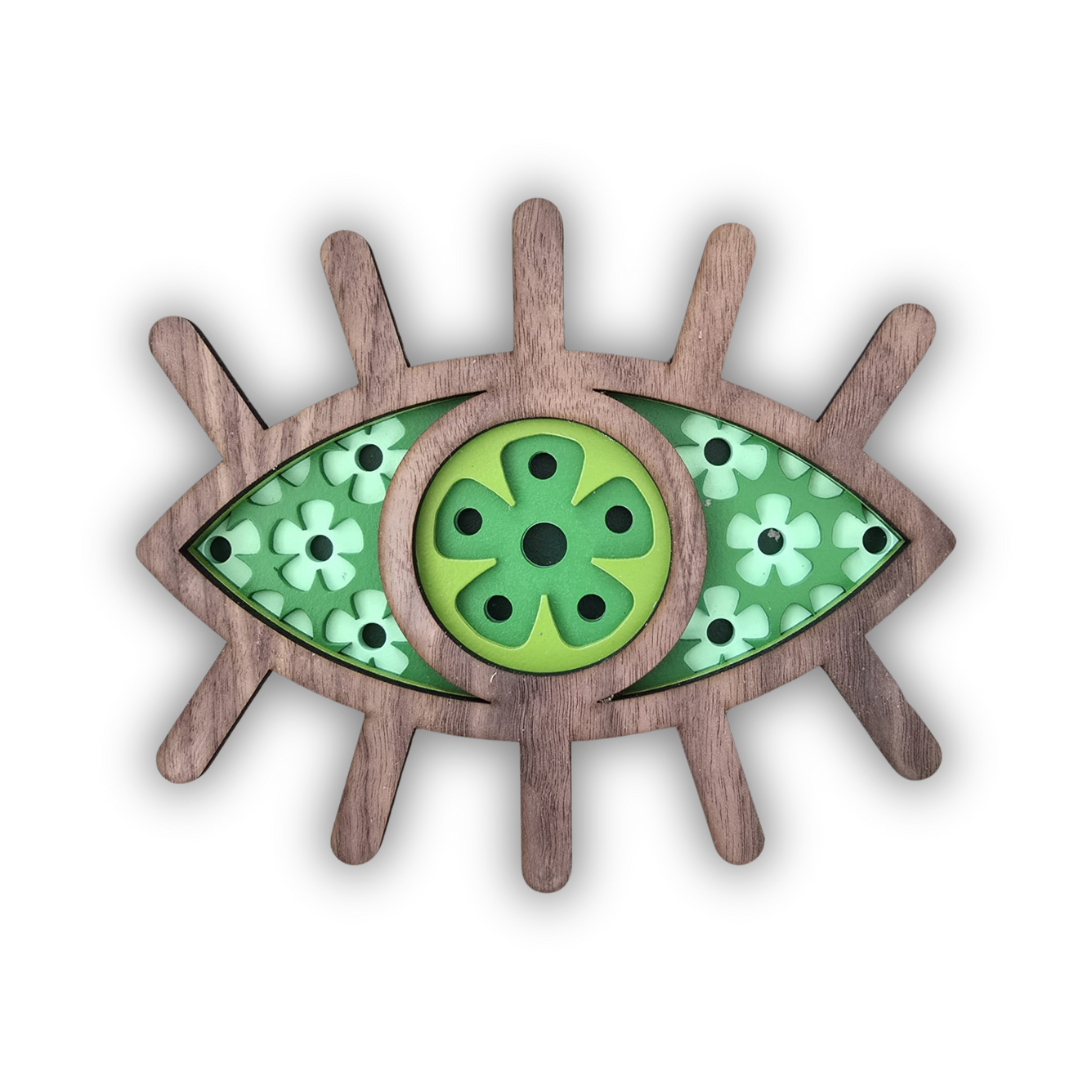 Trio de Charmes Chanceux #3 - Œuvre d'art originale de Tzachi Nevo