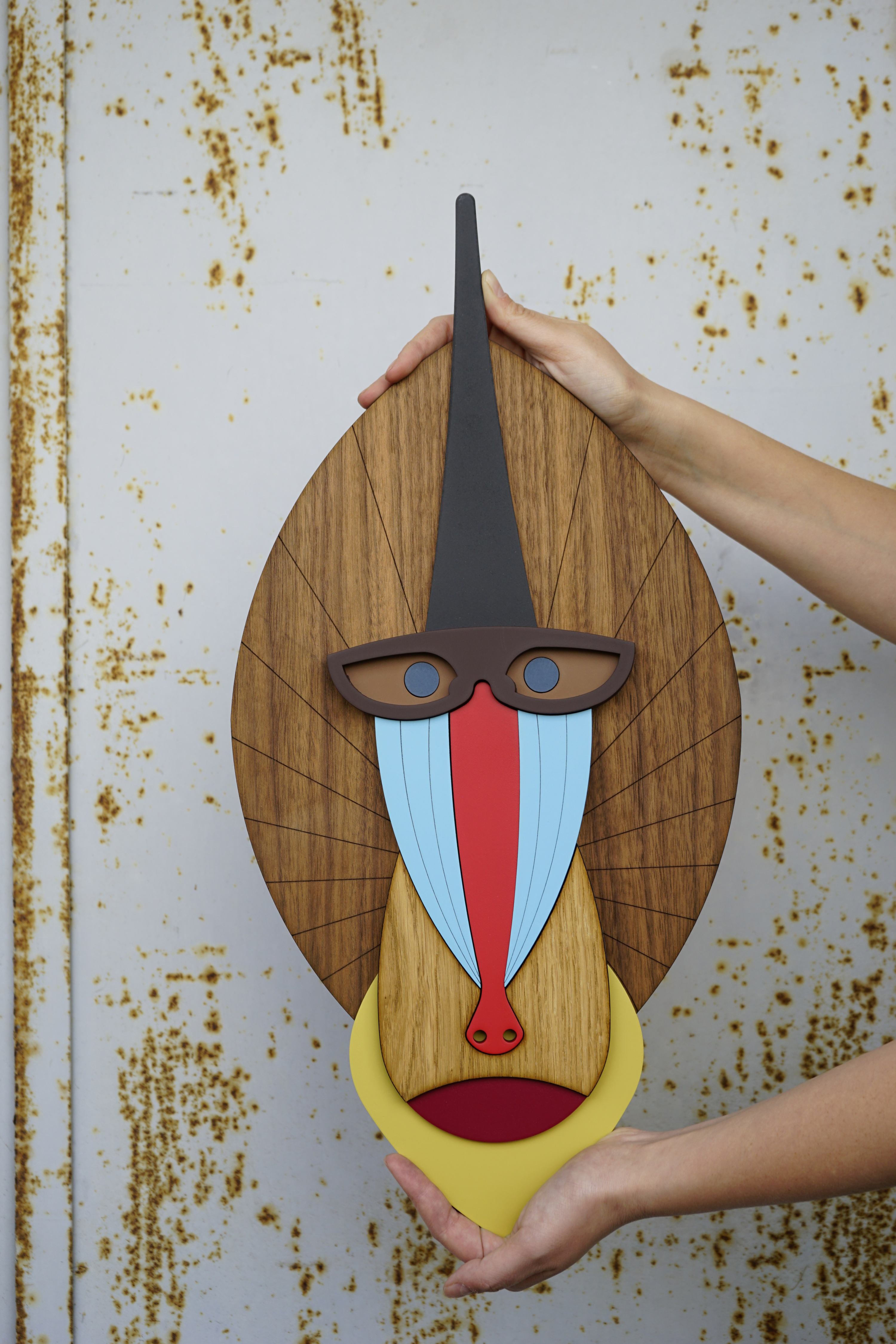 Mandrill - Œuvre d'art originale de Tzachi Nevo