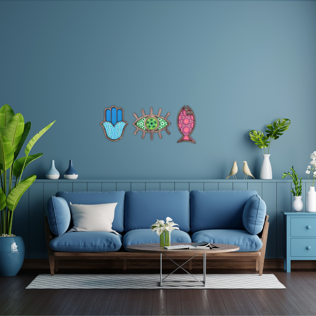 Mini Poisson #33 - Œuvre d'art originale de Tzachi Nevo