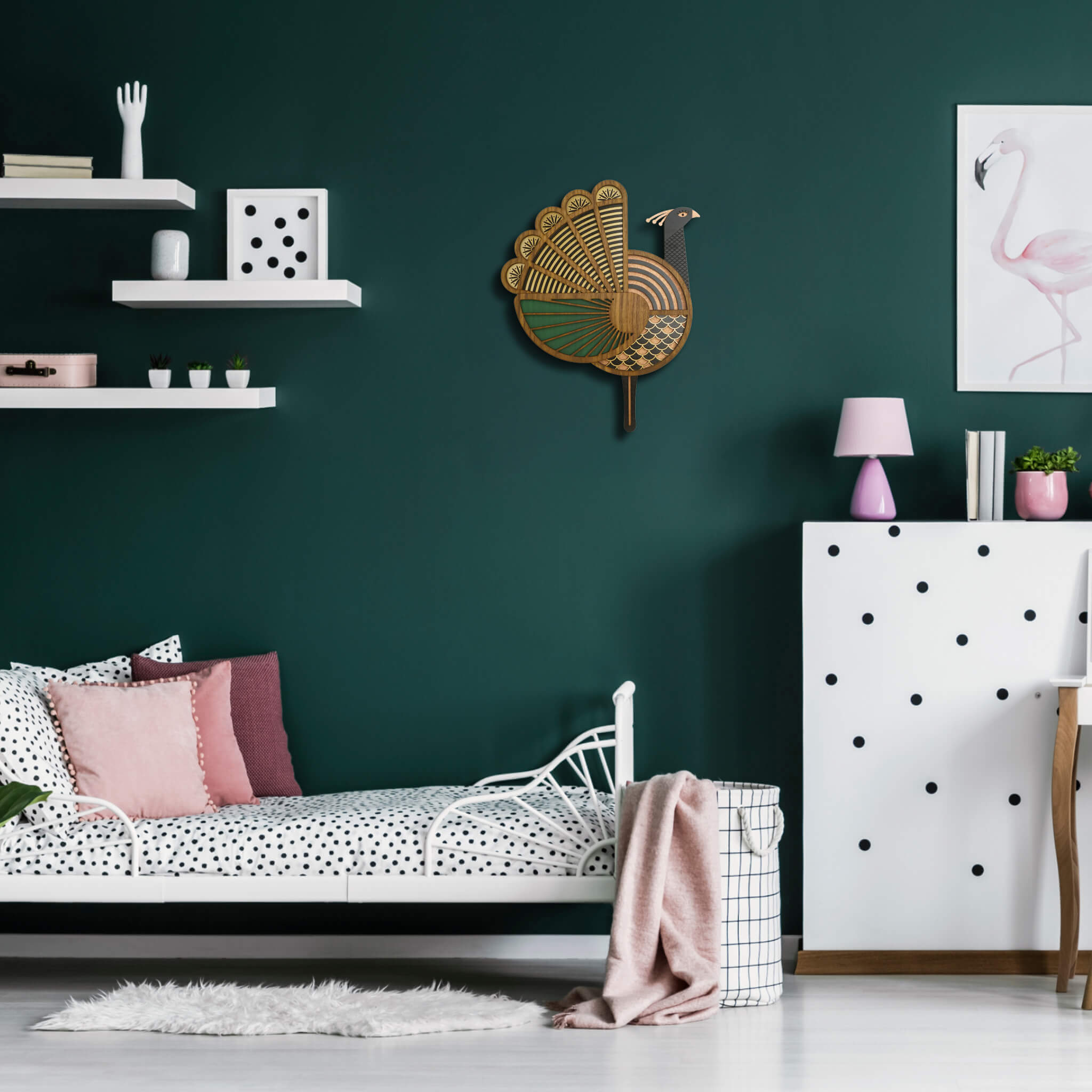 Paon #3 -Œuvre d'art originale de Tzachi Nevo