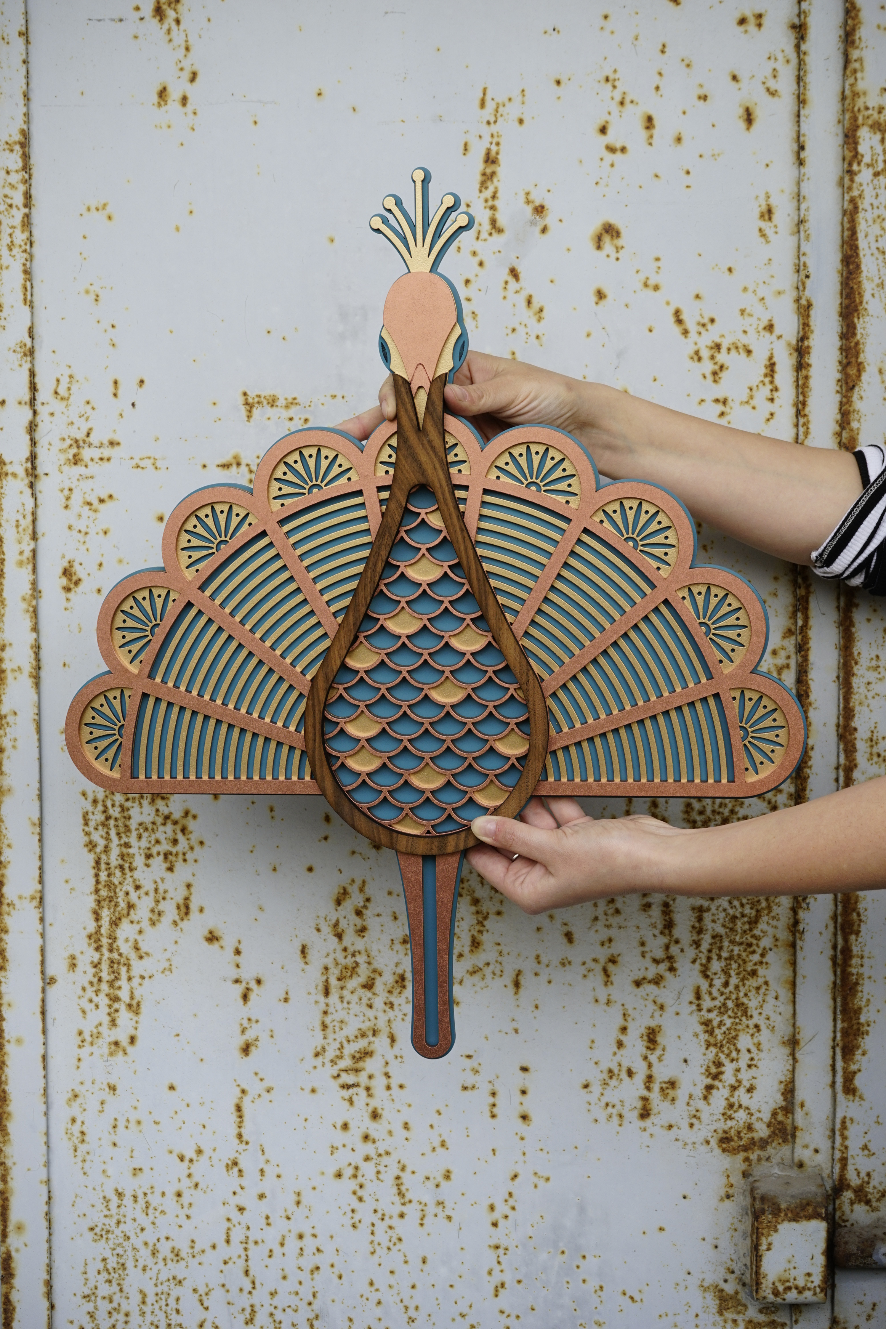 Paon - Œuvre d'art originale de Tzachi Nevo