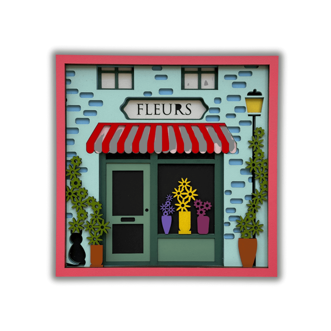 Fleurs – Décoration Murale - Umasqu