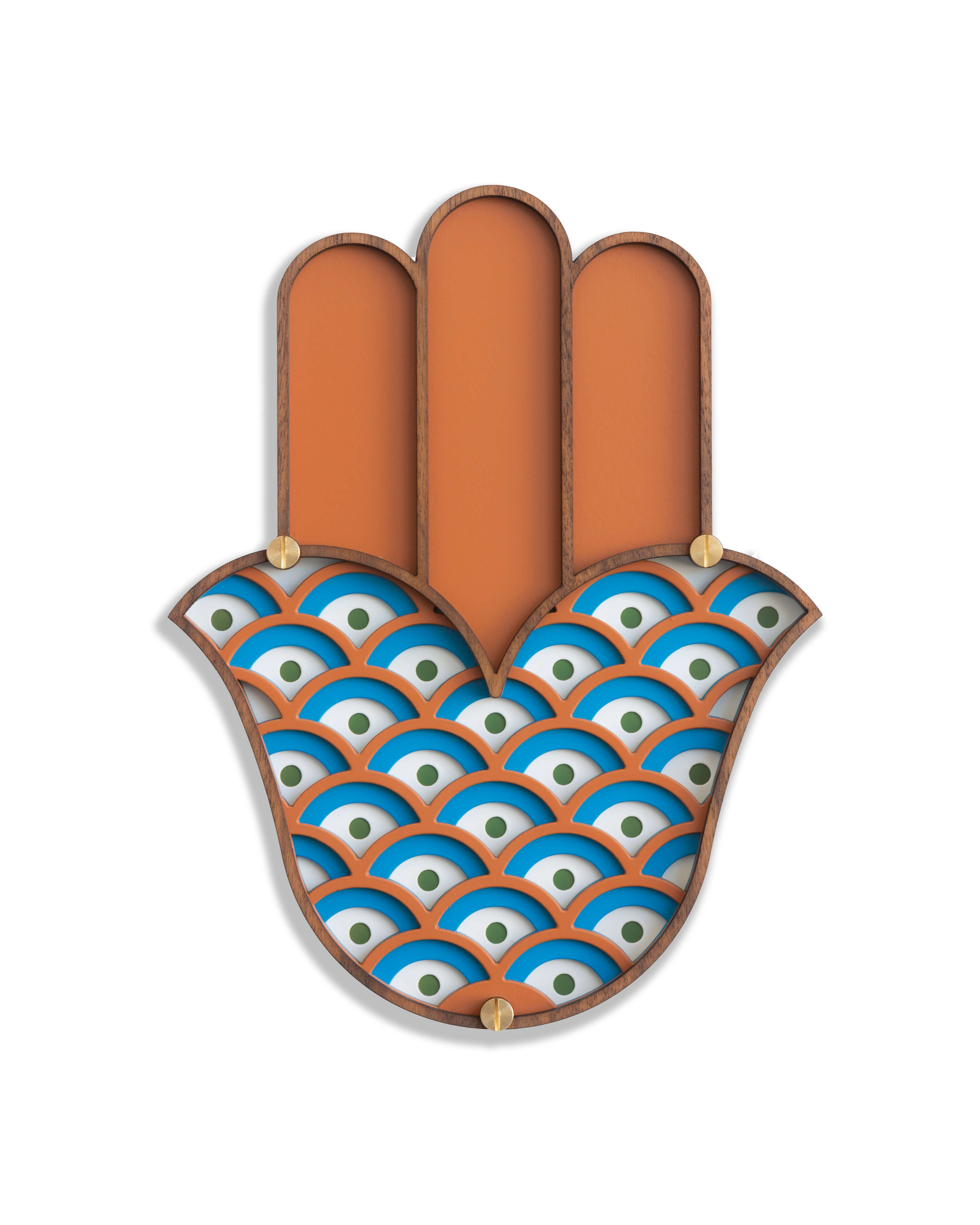 L’Oeil #2 + Hamsa #8 (Set de 2) - Œuvre d'art originale de Tzachi Nevo