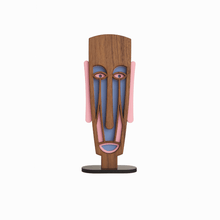 Figurine africaine moderne #42 - Pour Noël - Œuvre d'art originale de Tzachi Nevo
