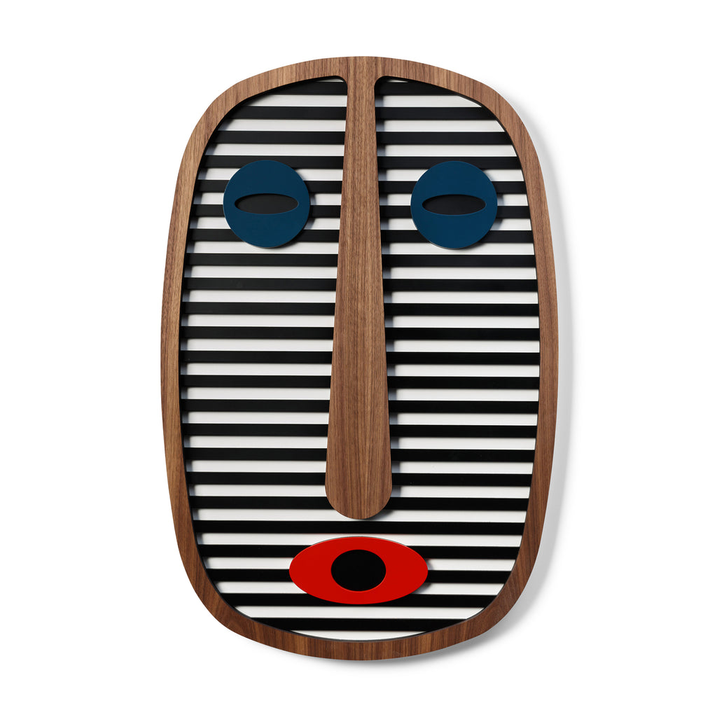 Masque Africain Moderne #1 + #23 + Mademoiselle.U #1 (Set de 3) - Œuvre d'art originale de Tzachi Nevo