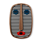 Masque Africain Moderne #1 + #23 + Mademoiselle.U #1 (Set de 3) - Œuvre d'art originale de Tzachi Nevo