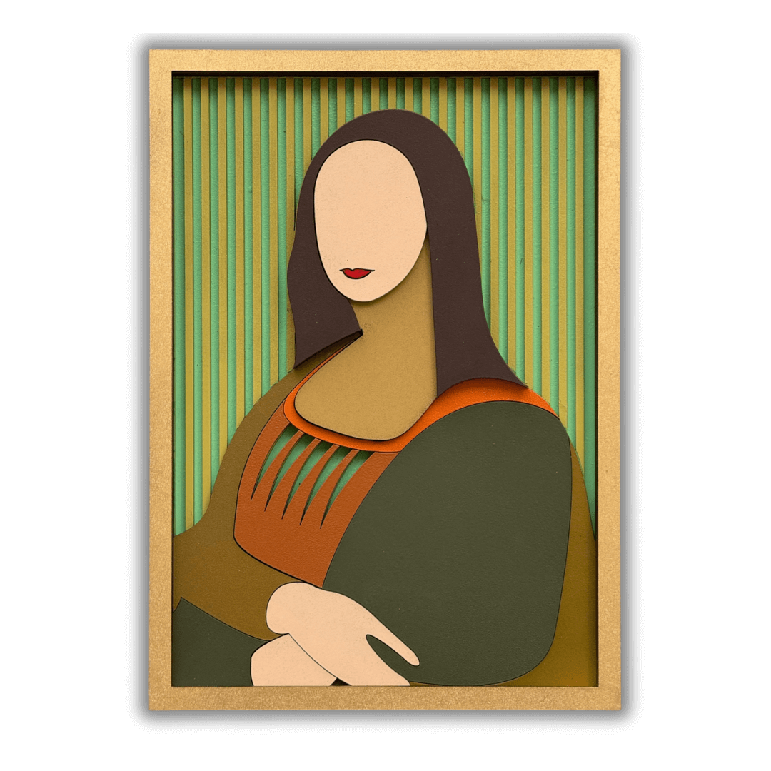 Miss Mona – Décoration Murale - Umasqu