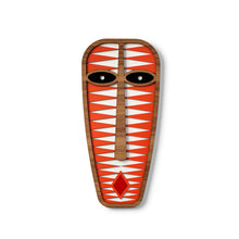 Masques africains modernes #1 + # 37 (Set de 2) - Œuvre d'art originale de Tzachi Nevo