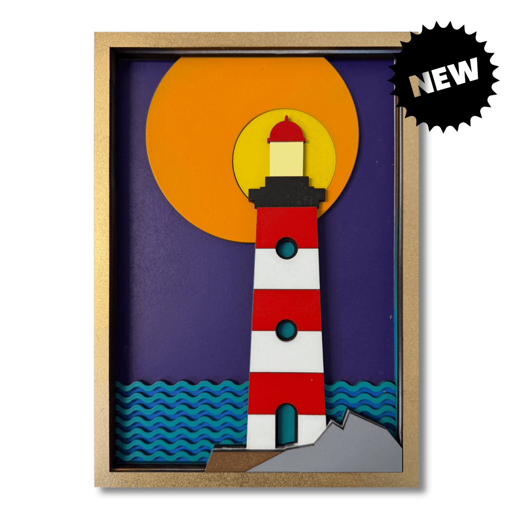 Phare- Œuvre d'art originale de Tzachi Nevo