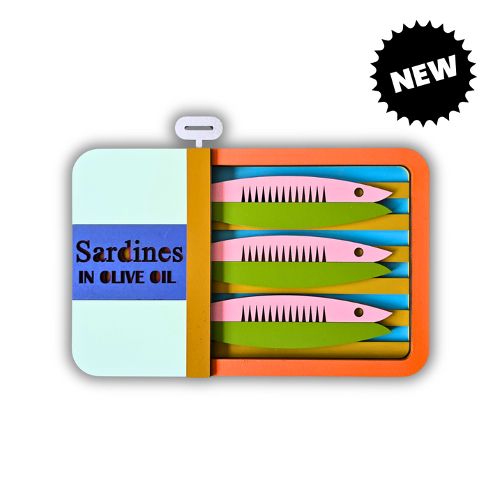 Sardines - Œuvre d'art originale de Tzachi Nevo