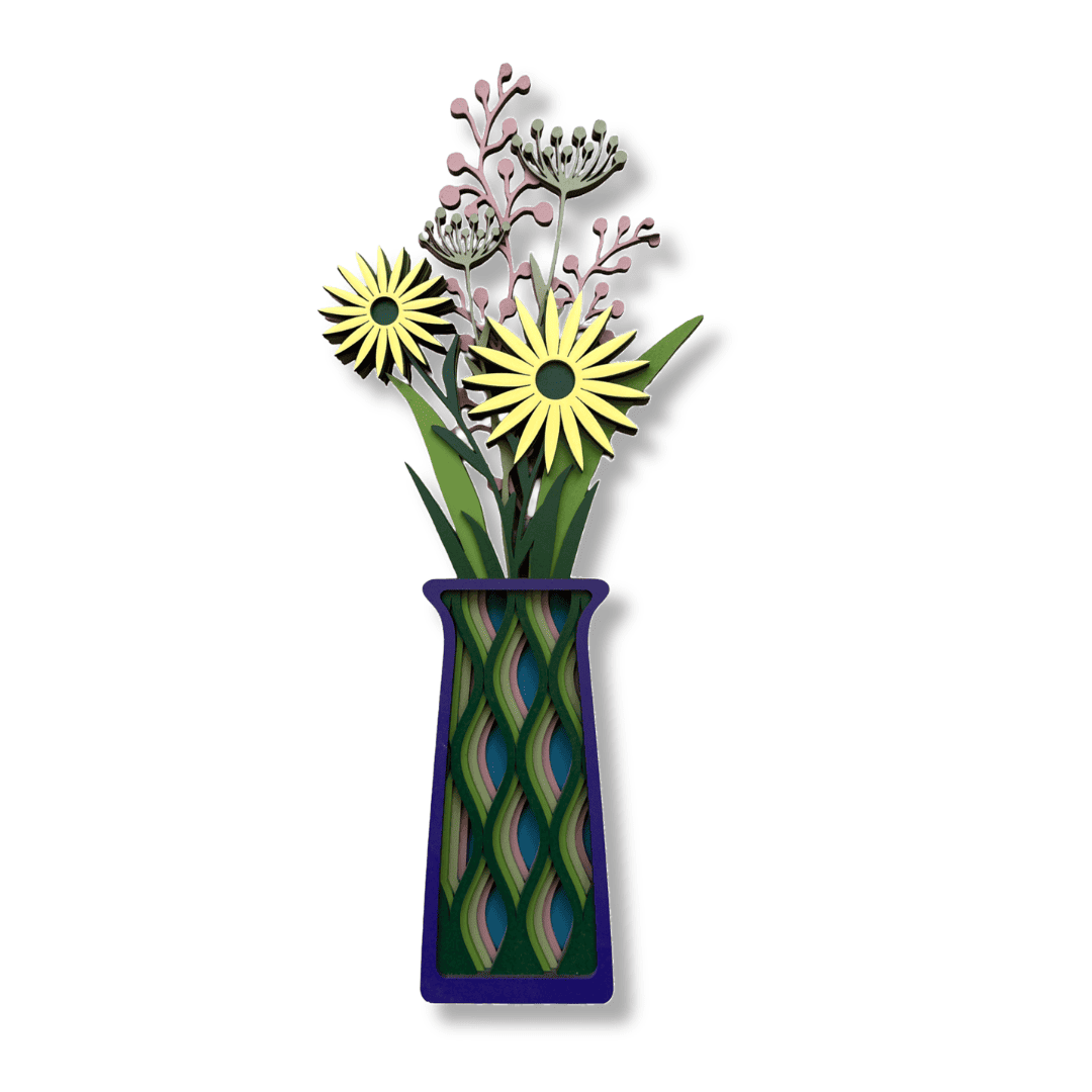 Vase #1 – figurine en bois fait main, Umasqu
