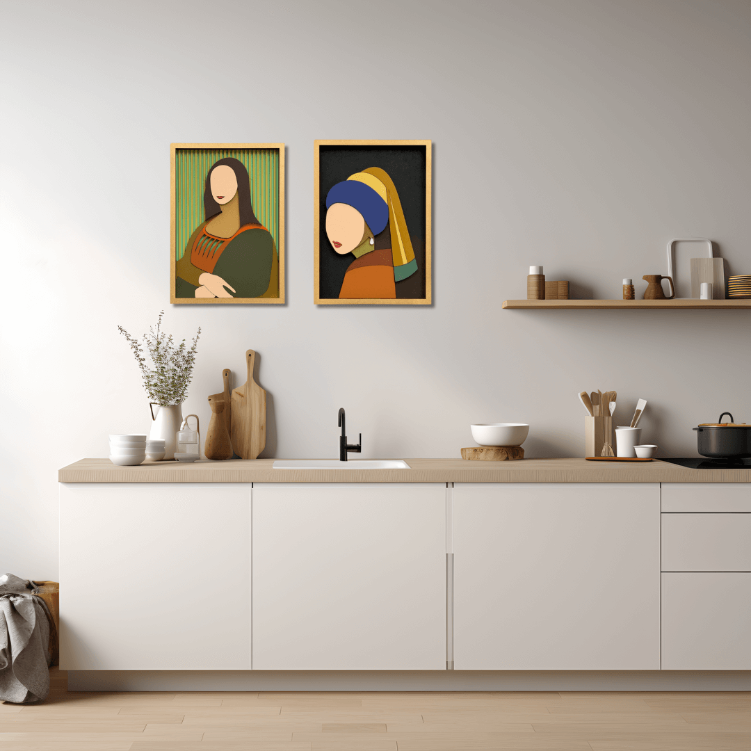 Miss Mona - Œuvre d'art originale de Tzachi Nevo