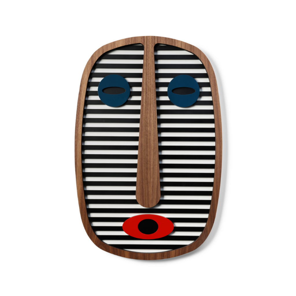 Masque africain moderne #1 - Œuvre d'art originale de Tzachi Nevo