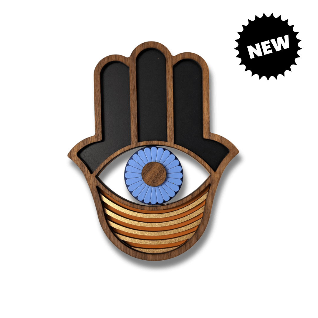 Hamsa #10 - Œuvre d'art originale de Tzachi Nevo