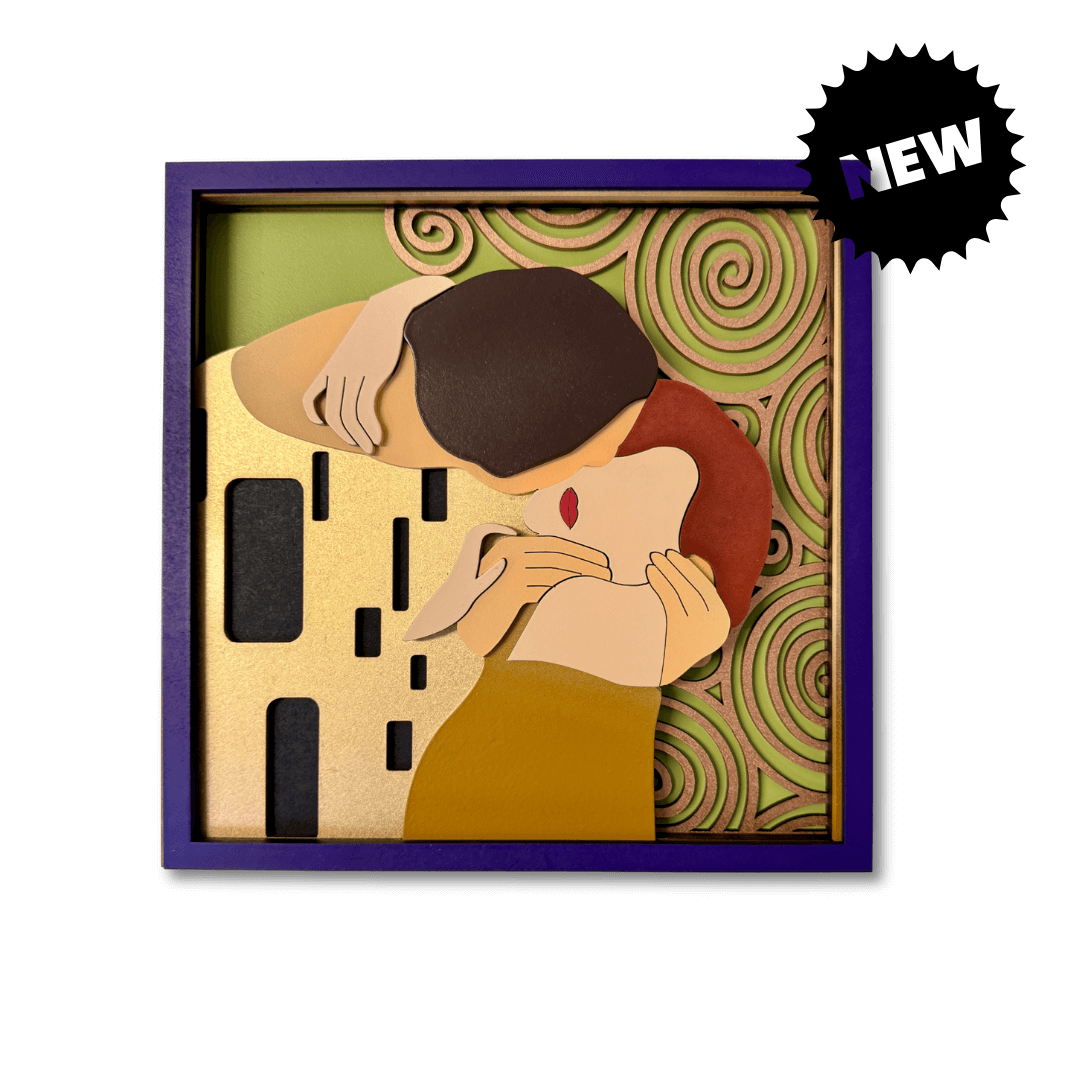 Mr. & Miss Klimt - Œuvre d'art originale de Tzachi Nevo