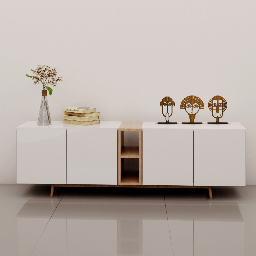 Lot de trois Figurines Chilienne - Œuvre d'art originale de Tzachi Nevo