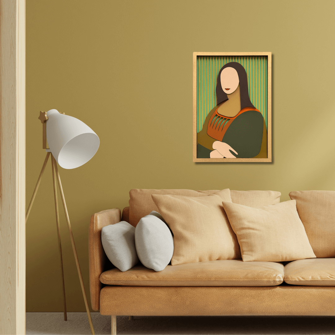 Miss Mona - Œuvre d'art originale de Tzachi Nevo