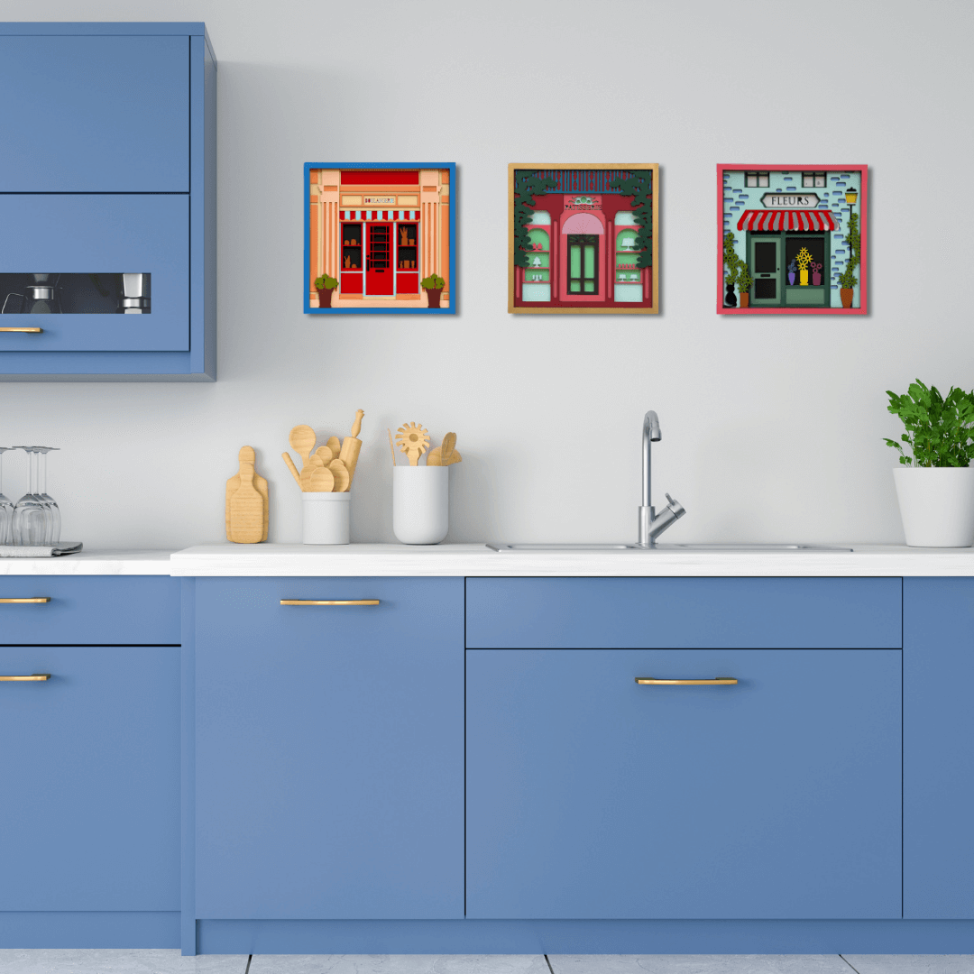 Boulangerie - Œuvre d'art originale de Tzachi Nevo