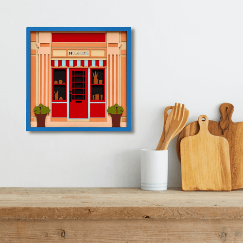 Boulangerie - Œuvre d'art originale de Tzachi Nevo