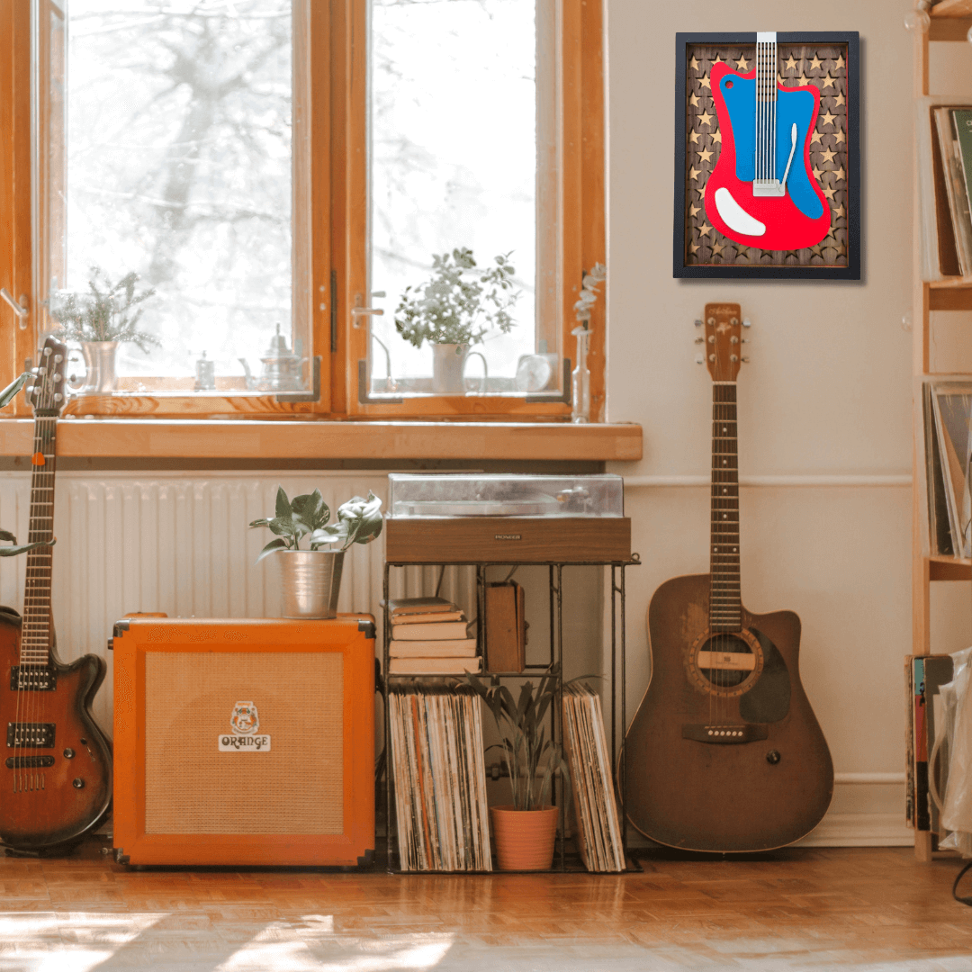 Guitare Électrique - Œuvre d'art originale de Tzachi Nevo