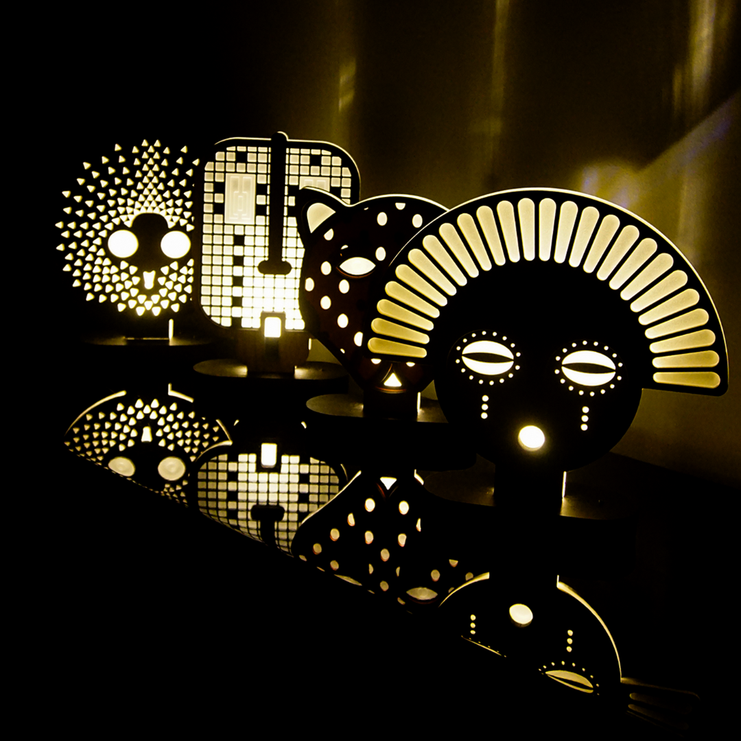 Lampe d'Ambiance Léopard