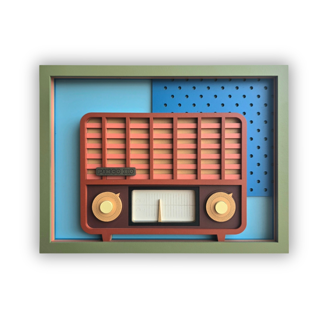 Radio - Œuvre d'art originale de Tzachi Nevo