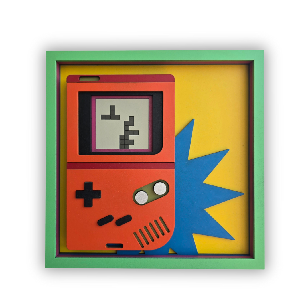 Console de Jeu Rétro - Œuvre d'art originale de Tzachi Nevo