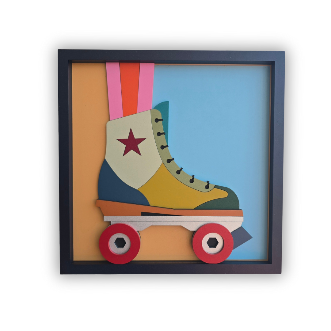 Patin à roulettes - Œuvre d'art originale de Tzachi Nevo