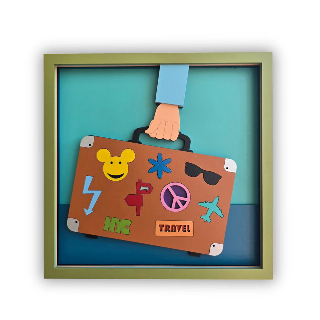 Valise - Œuvre d'art originale de Tzachi Nevo