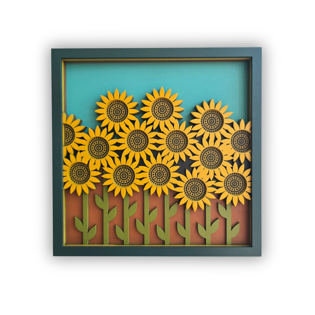 Champ de Tournesols - Œuvre d'art originale de Tzachi Nevo