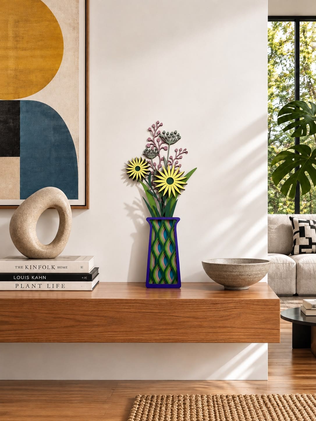 Vase #1 – figurine en bois fait main, Umasqu