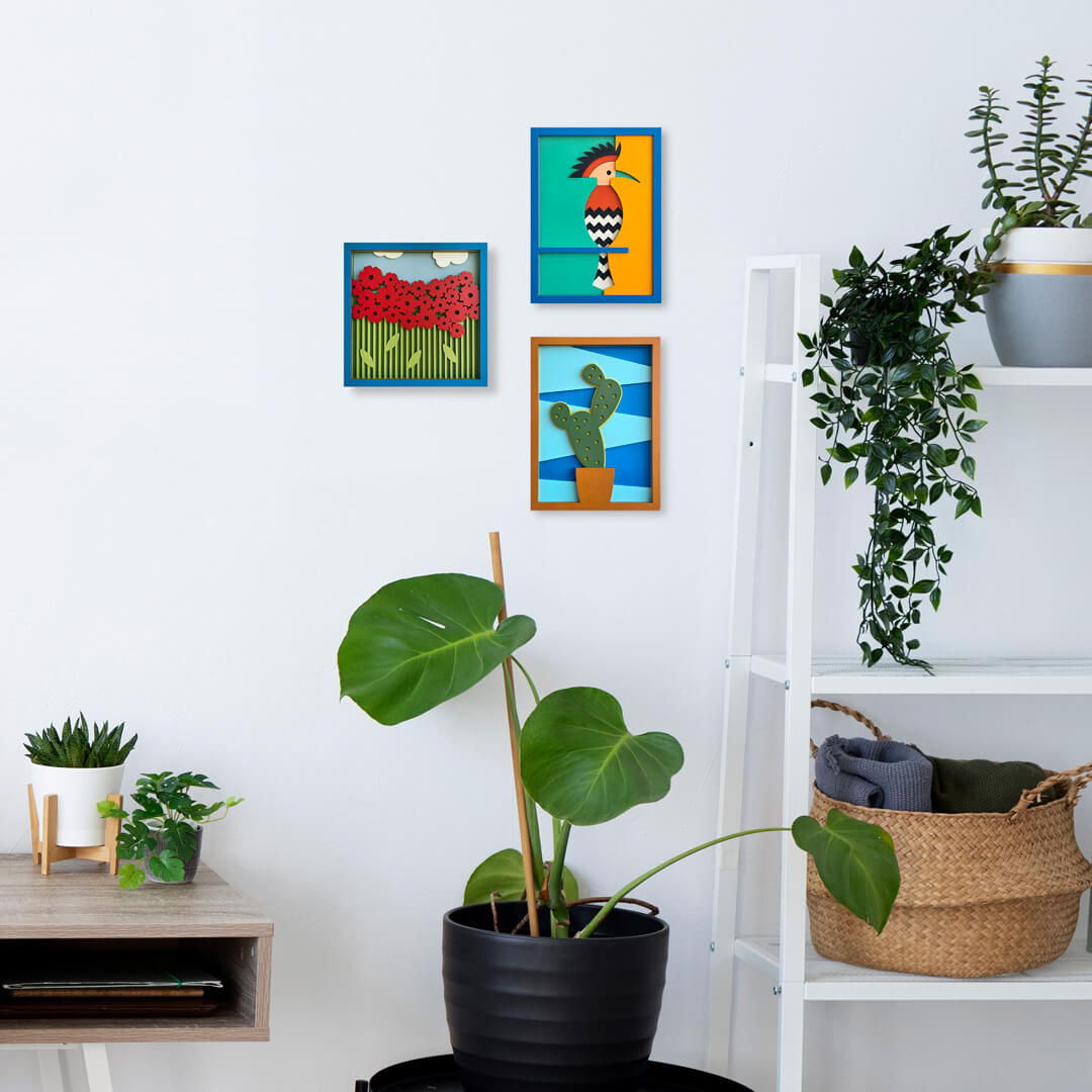 Champ d'Anémones - Œuvre d'art originale de Tzachi Nevo