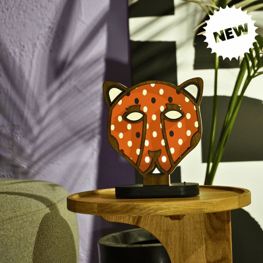 Lampe d'Ambiance Léopard