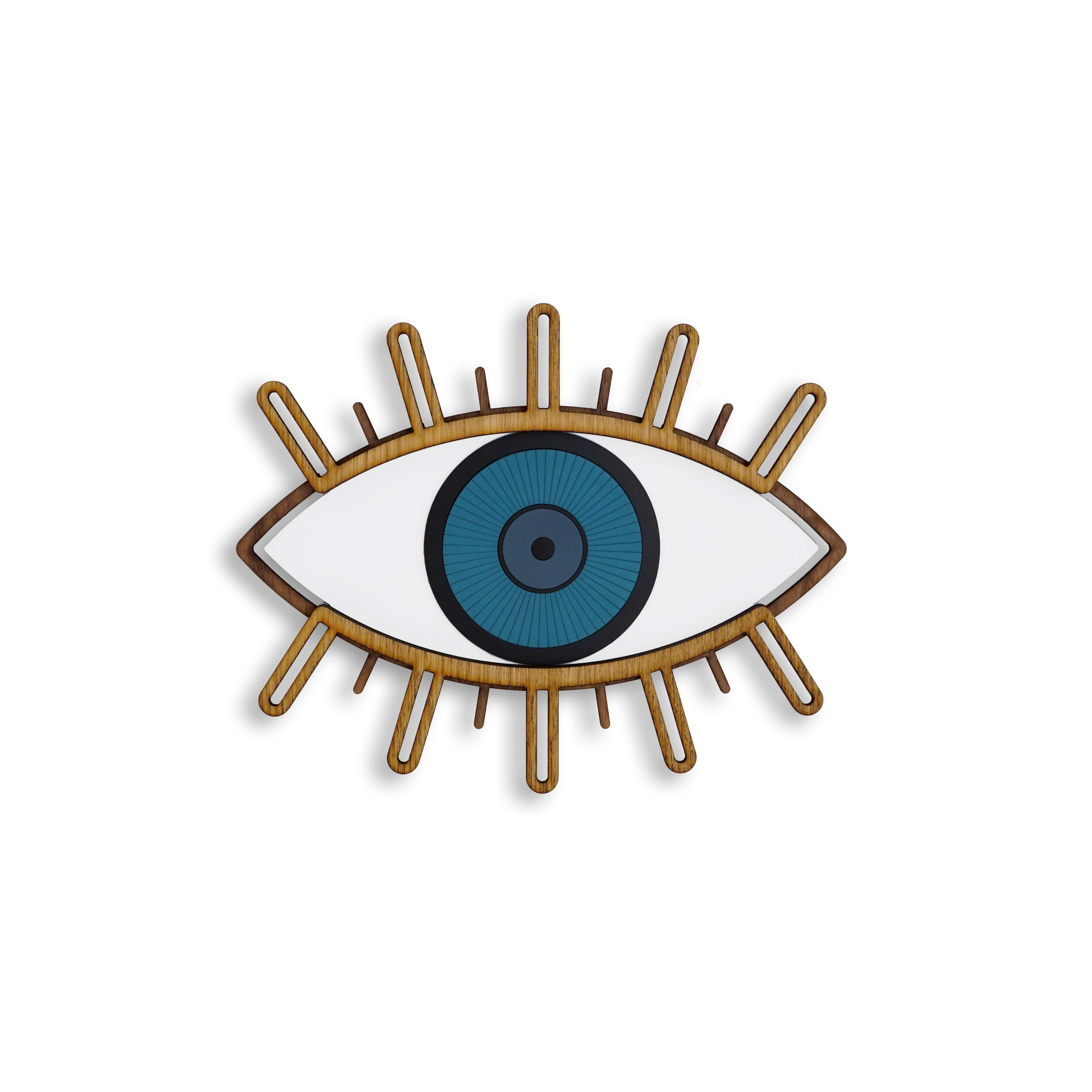 L’Oeil #2 + Hamsa #8 (Set de 2) - Œuvre d'art originale de Tzachi Nevo