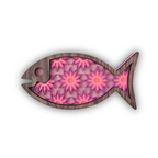 Mini Poisson #33 - Œuvre d'art originale de Tzachi Nevo