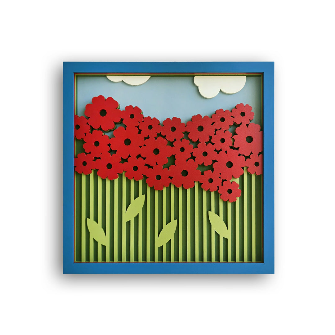 Champ d'Anémones - Œuvre d'art originale de Tzachi Nevo