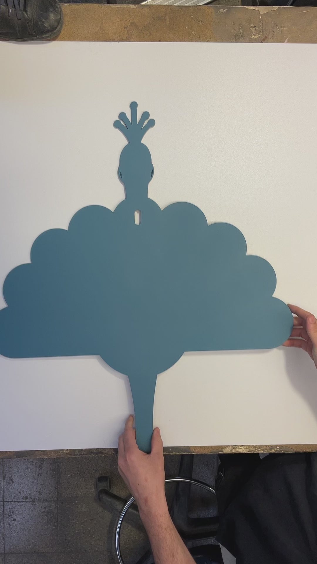 Paon - Œuvre d'art originale de Tzachi Nevo