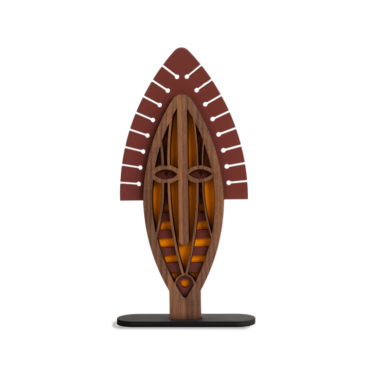 Figurine africaine moderne #41 - Œuvre d'art originale de Tzachi Nevo - Umasqu