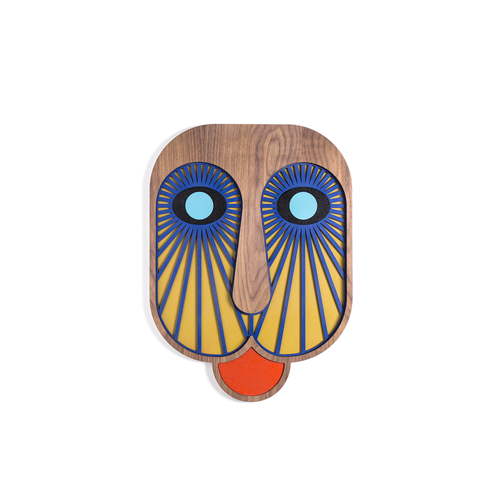 Masque africain moderne #6 - Œuvre d'art originale de Tzachi Nevo