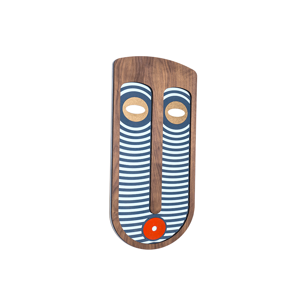 Masque africain moderne #4 - Œuvre d'art originale de Tzachi Nevo